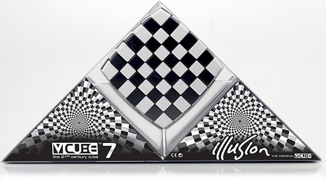 v-cube illusion kocka